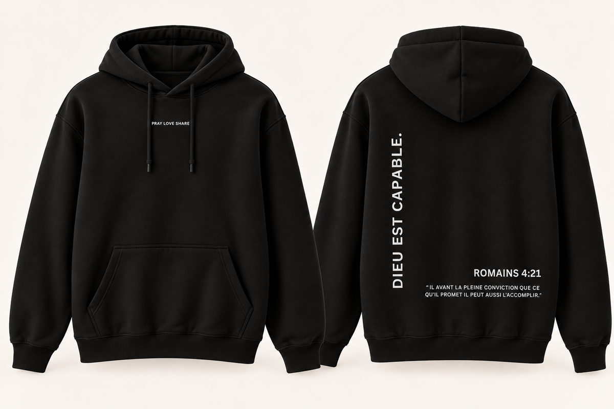 Sweat "DIEU EST CAPABLE"