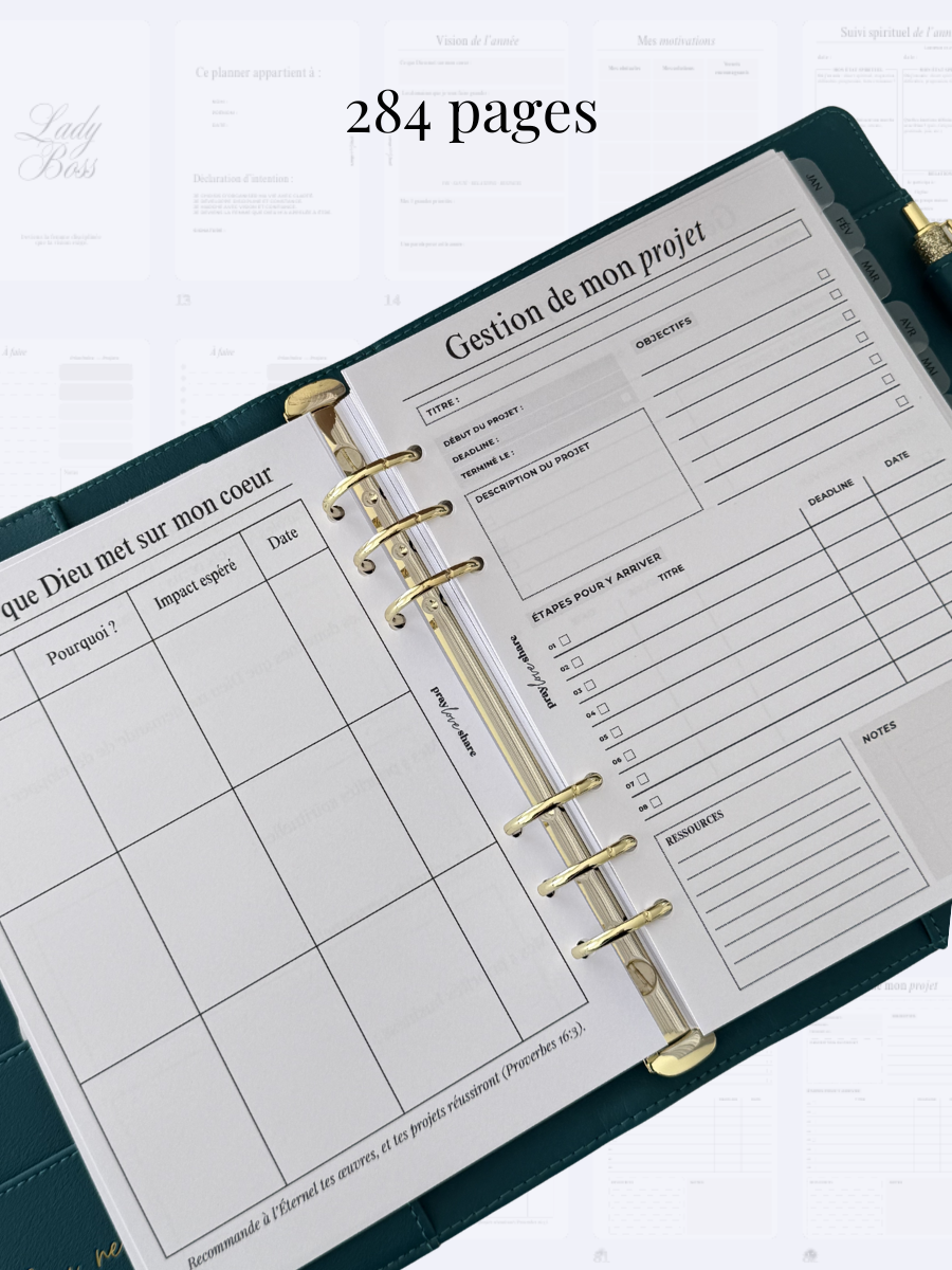 Planner Lady Boss