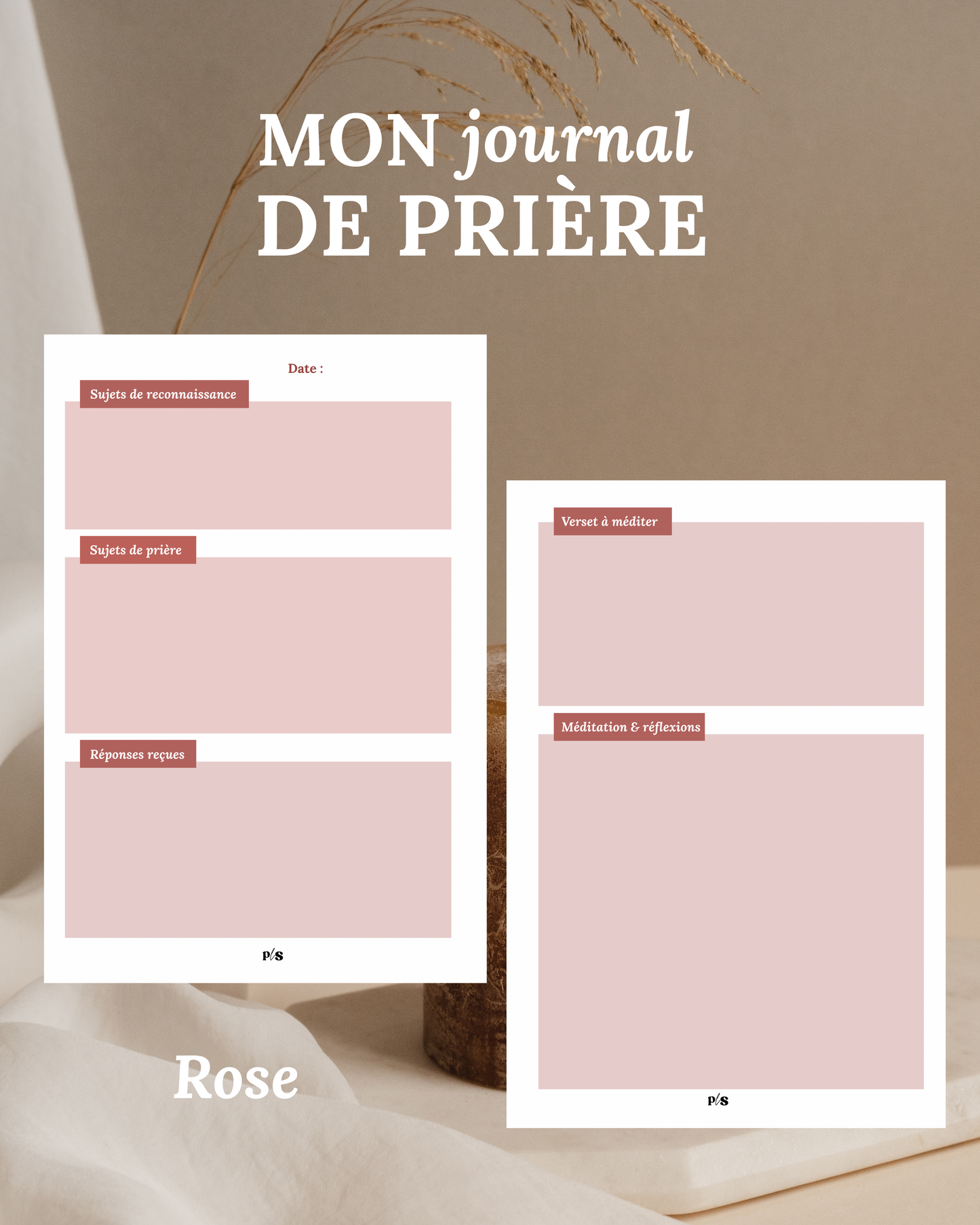 Journal de prière