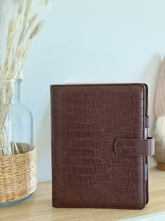 Planner Cuir Croco