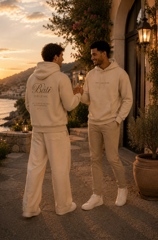 Sweat "Bâti sur le roc"
