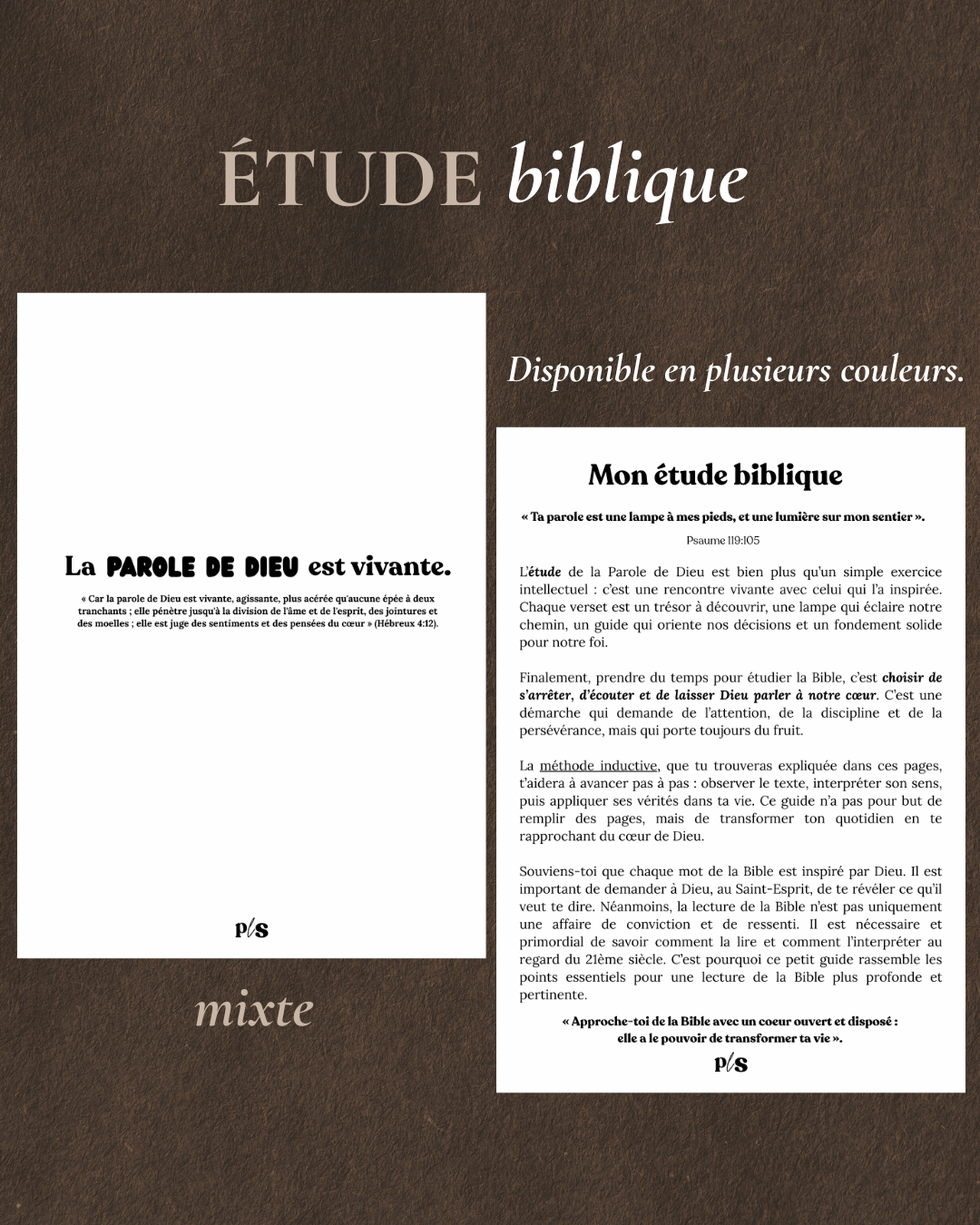 Étude biblique