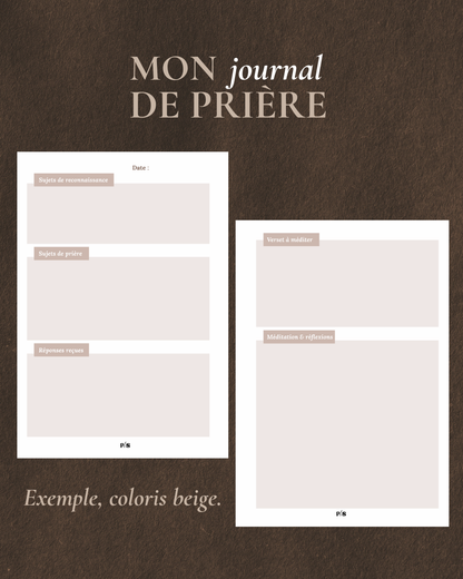 Journal de prière