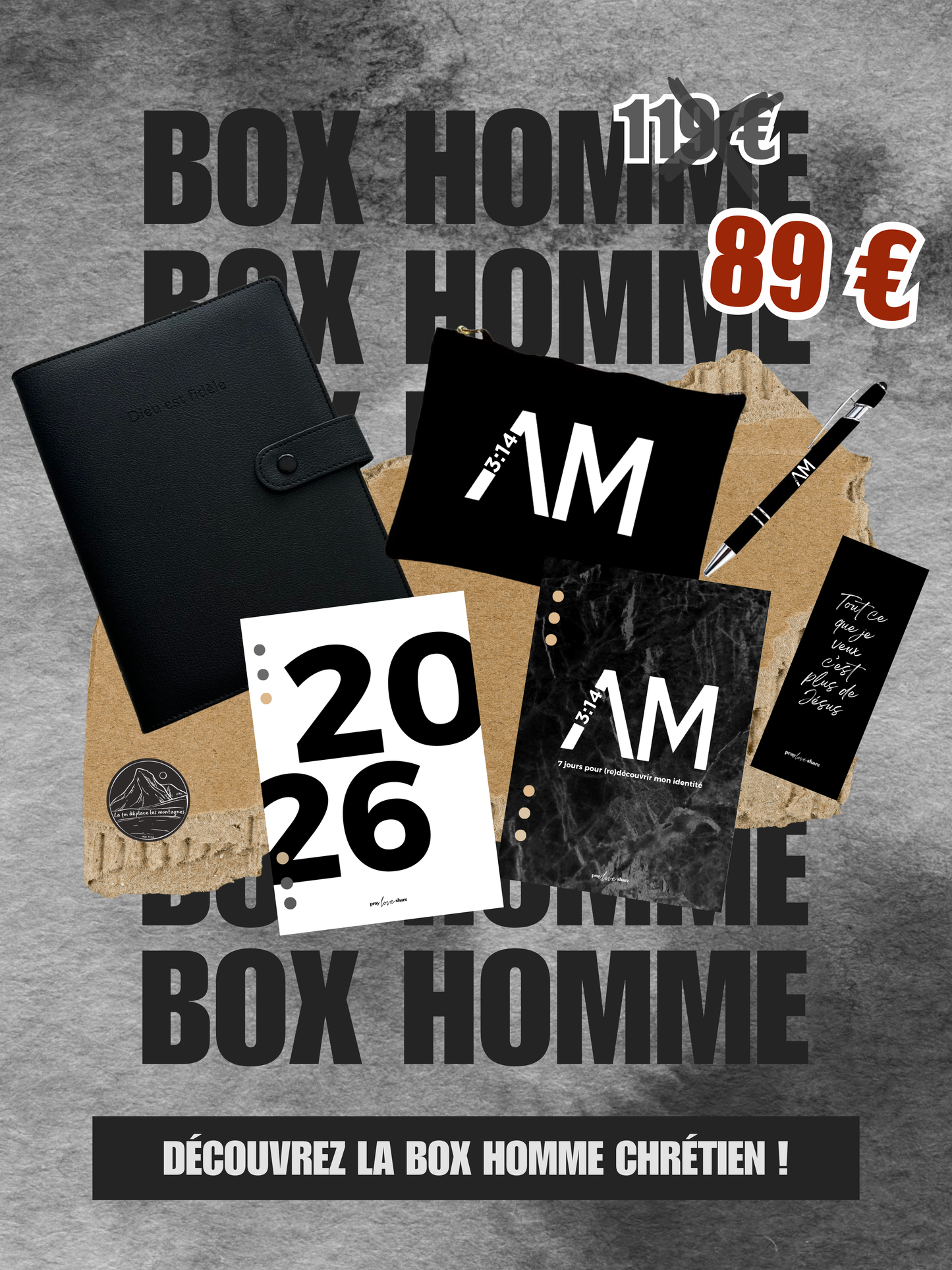 Box premium - Homme chrétien