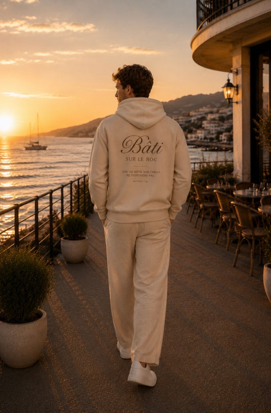 Sweat "Bâti sur le roc"