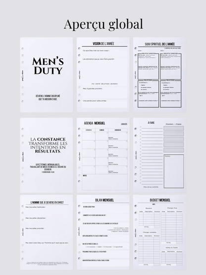Planner Men's Duty