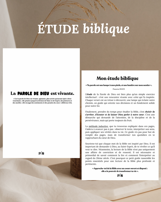 Étude biblique