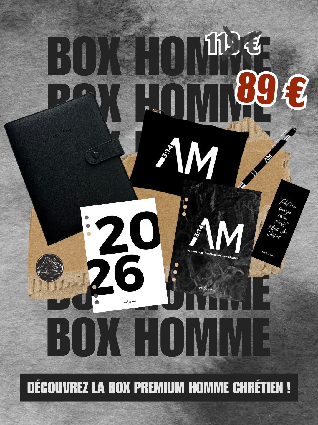 Box premium - Homme chrétien