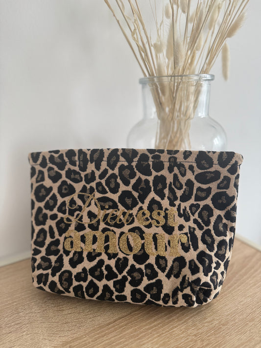 Pochette léopard