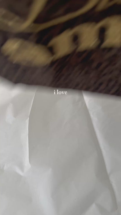 Tote Bag Léopard "Dieu est amour"